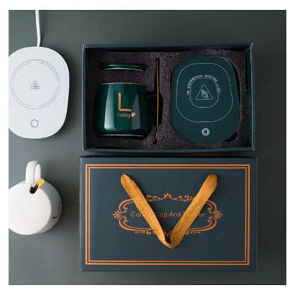 Taza de Cerámica Térmica con Calentador USB