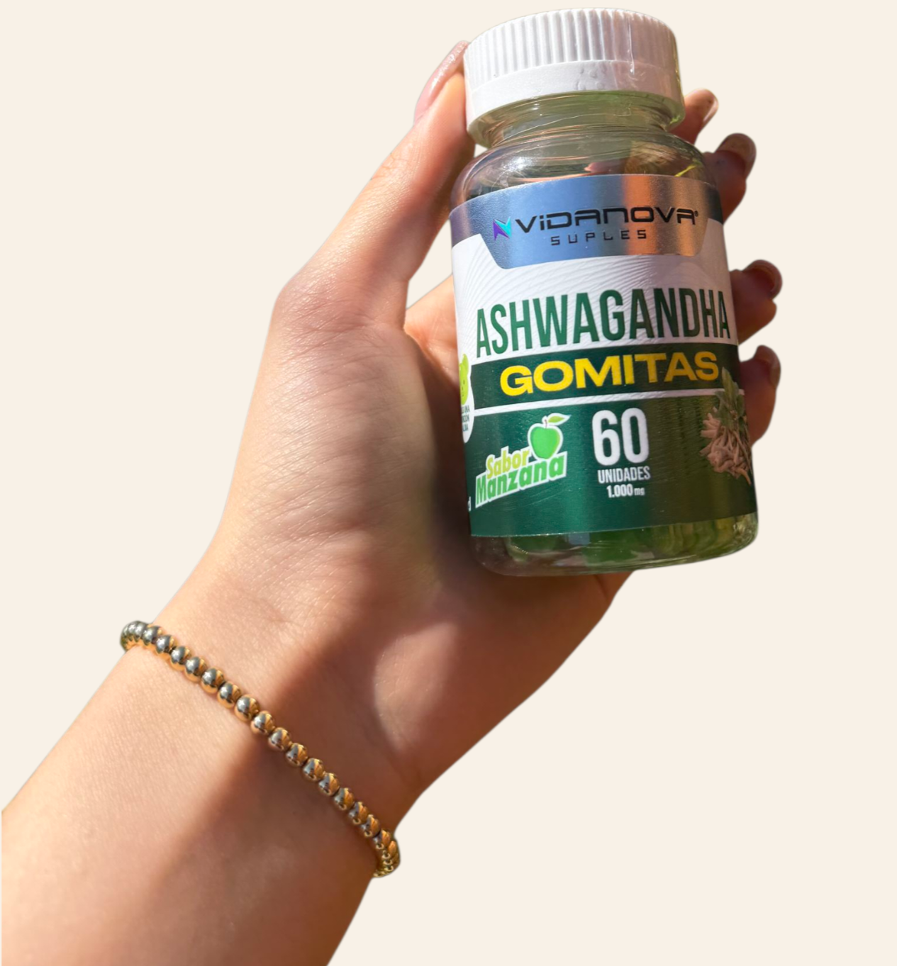 Gomitas de Ashwagandha  + Magnesio 1000 mg